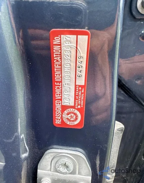 2021 Jeep Grand Cherokee Trackhawk from USA, damaged, VIN 1C4RJFN98MC823097